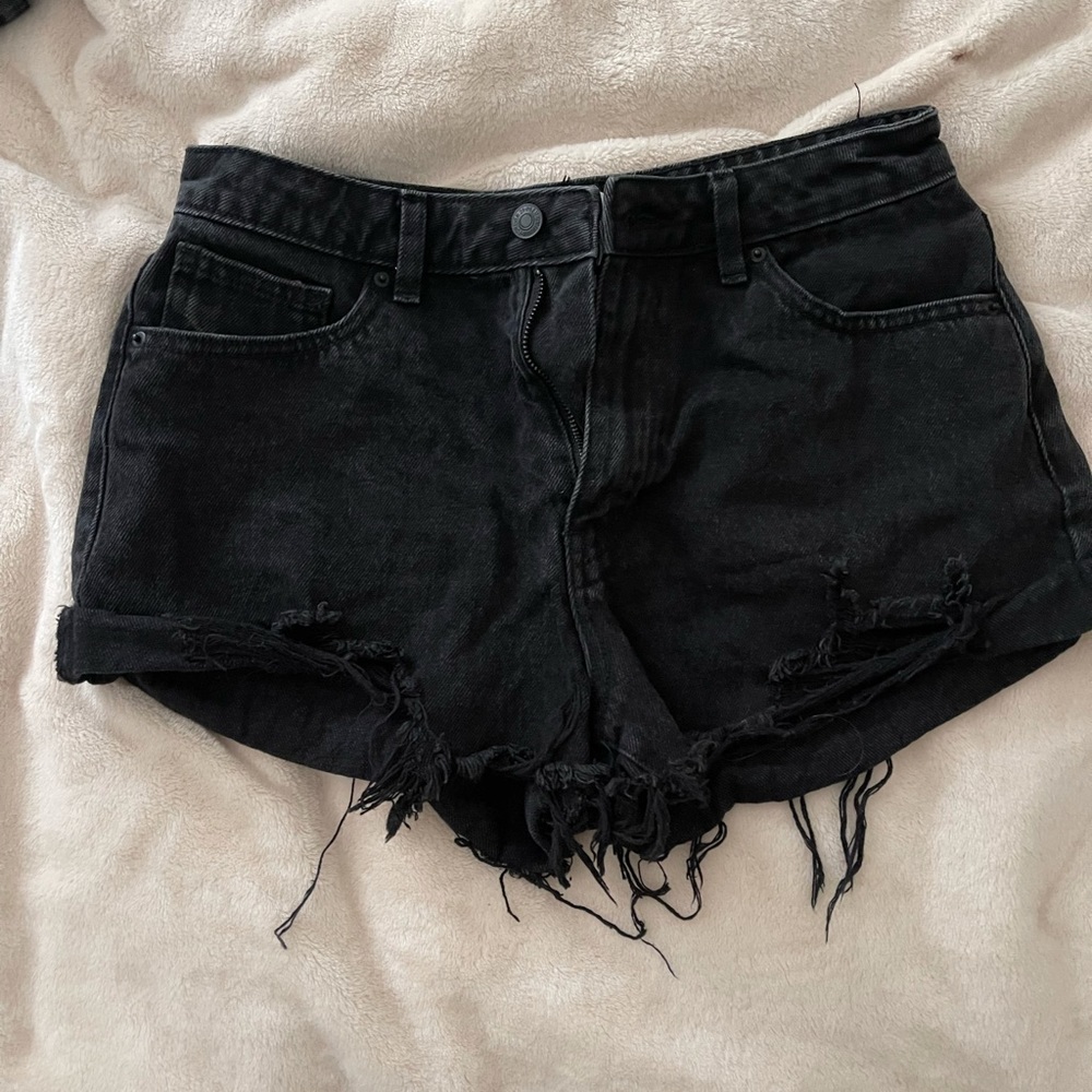Black Forever 21 Denim Shorts